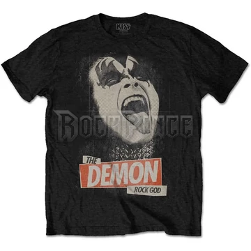 KISS - The Demon Rock - Unisex Póló - KISSTS12MB
