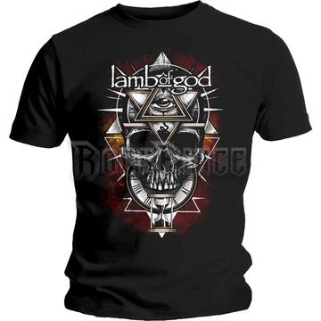 Lamb Of God - All Seeing Red - Unisex Póló - LAMBTS04MB