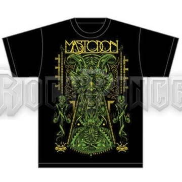 Mastodon - Devil on Black - Unisex Póló - MASTEE01MB