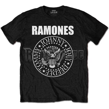 Ramones - Presidential Seal - unisex póló - RATS01MB