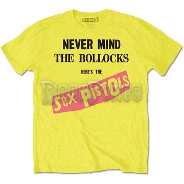 The Sex Pistols - Never Mind The Bollocks Original Album - Unisex Póló - SPTS01MY