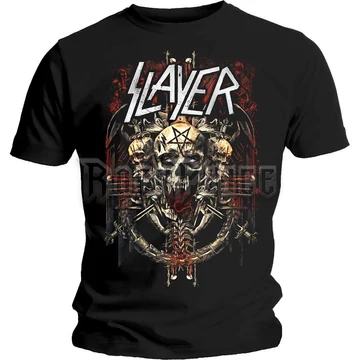 Slayer - Demonic Admat - Unisex Póló - SLAYTEE48MB