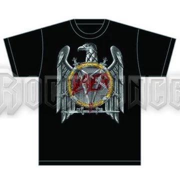 Slayer - Silver Eagle - Unisex Póló - SLAYTEE02MB
