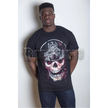 Slayer - Skull Hat - Unisex Póló - SLAYTEE01MB