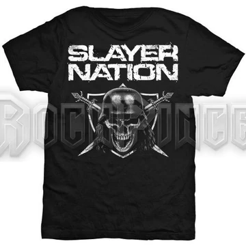 Slayer - Slayer Nation - Unisex Póló - SLAYTEE21MB