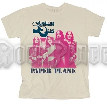 Status Quo - Paper Plane - Unisex Póló - SQTEE02MN