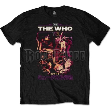 The Who - Japan '73 - Unisex Póló - WHOTEE32MB