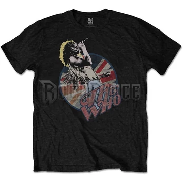 The Who - Roger Vintage Pose - Unisex Póló - WHOTEE33MB