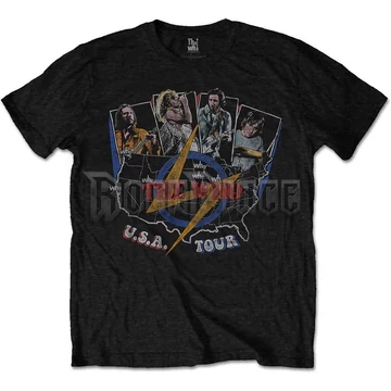 The Who - USA Tour Vintage - Unisex Póló - WHOTEE34MB