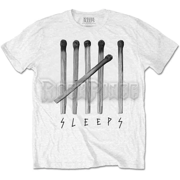 While She Sleeps - Matches - Unisex Póló - WSSTS08MW