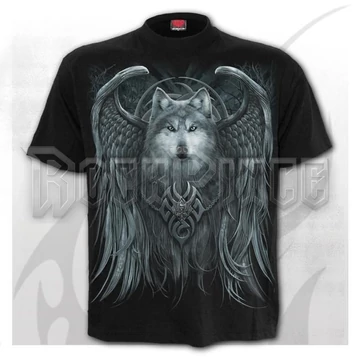 WOLF SPIRIT - T-Shirt Black - T167M101