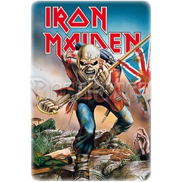 IRON MAIDEN - TROOPER - Dombornyomott bádoglemez falikép - TSIM1