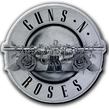 Guns N&#039; Roses: Bullet Logo - kitűző / fémjelvény - PB008