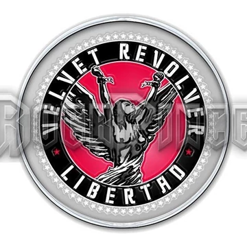 Velvet Revolver: Libertad - Kitűző / Fémjelvény - VELVPIN03