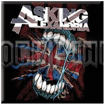 Asking Alexandria: Flag Eater - hűtőmágnes - ASKMAG02