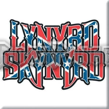 Lynyrd Skynyrd: Logo - hűtőmágnes - LSMAG02