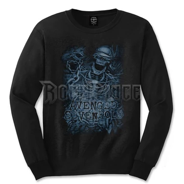 Avenged Sevenfold - Chained Skeleton - unisex hosszú ujjú póló - ASLS07MB