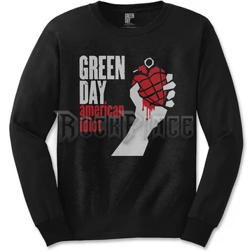 Green Day - American Idiot - unisex hosszú ujjú póló - GDTS12LSTMB