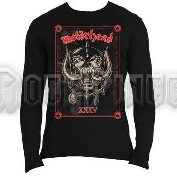 Motörhead - Propaganda Anniversary - unisex hosszú ujjú póló - MHEADLST01MB