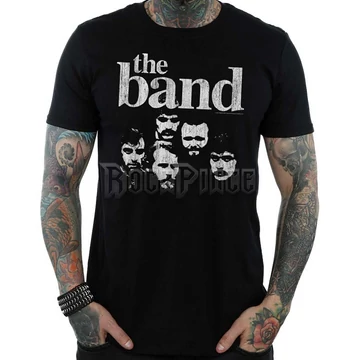 The Band - Heads - Unisex Póló - BANDTS04MB