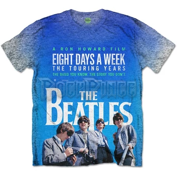 The Beatles - 8 Days a Week Movie Poster (Sublimated) - unisex póló - BEATTEE320MMSUB