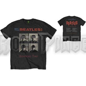 The Beatles - American Tour 1964 - unisex póló - BTTTRTW01MB