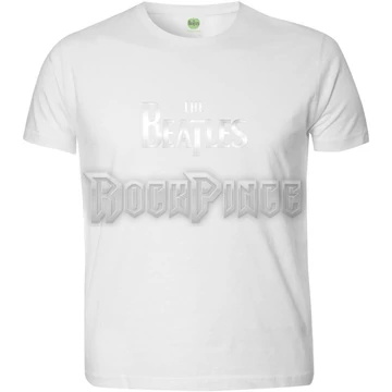 The Beatles - Drop T Black-On-Black - Unisex Póló - BTBLKTS03MW