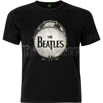 The Beatles - Drum Black Caviar - Unisex Póló - BTBLKTS01MB