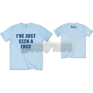 The Beatles - I've Just Seen A Face - Unisex Póló - BEATTEE351MBL