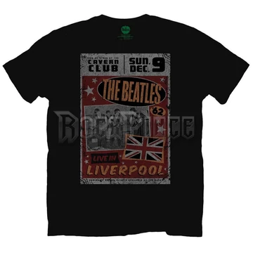 The Beatles - Live in Liverpool - Unisex Póló - BEATTEE105MB