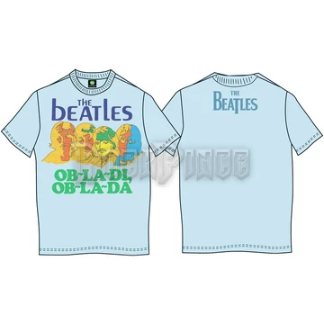 The Beatles - Vintage Ob La Di - Unisex Póló - BEATTEE01MPB