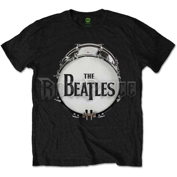 The Beatles - Original Drum Skin - Unisex Póló - BEATTEE268MB
