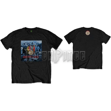The Beatles - Sgt Pepper Blue - Unisex Póló - BEATTEE331MB