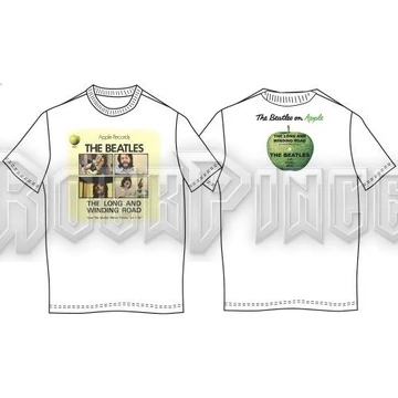 The Beatles - The Long &amp; Winding Road - unisex póló - BEATTEE04MW