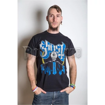 Ghost - Papa &amp; Band - Unisex Póló - GHOTEE06MB