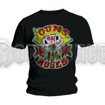 Guns N' Roses - Cards - Unisex Póló - GNR02
