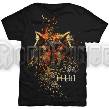 HIM - Owl Colour - unisex póló - HIMTEE08MB