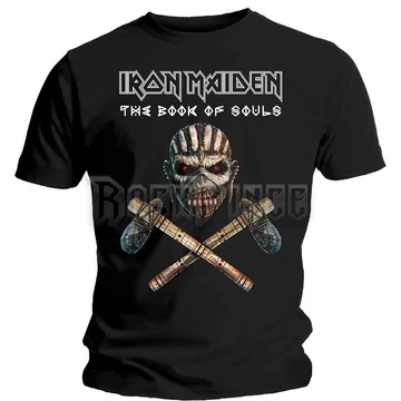 Iron Maiden - Axe Colour - Unisex Póló - IMTEE52MB