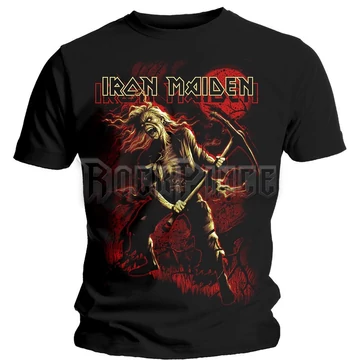 Iron Maiden - Benjamin Breeg Red Graphic - Unisex Póló - IMTEE62MB