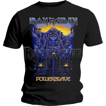 Iron Maiden - Dark Ink Powerslaves - Unisex Póló - IMTEE60MB