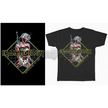 Iron Maiden - Somewhere in Time Diamond - Unisex Póló - IMTEE76MB