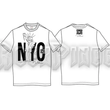 John Lennon - NYC Power to the People - unisex póló - JLMYSTEE10