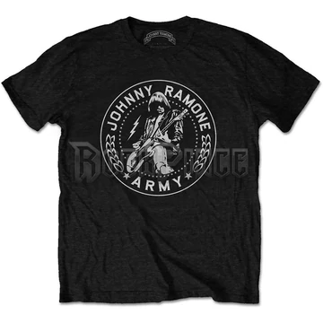 Johnny Ramone - Army Seal - Unisex Póló - JRATS03MB