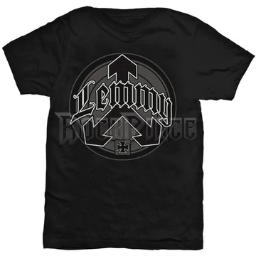 Lemmy - Arrow Logo - Unisex Póló - LEMTS04MB
