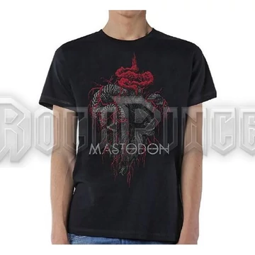 Mastodon - Rams Head Colour - Unisex Póló - MASTEE09MB