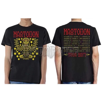 Mastodon - Tribal Demon Autumn 2017 (Ex Tour) - unisex póló - MASTEE16MB