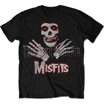 Misfits - Hands - unisex póló - MISTS07MB / MISTSP07MB