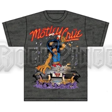 Motley Crue - Allister King Kong - Unisex Póló - MOTTEE07MG