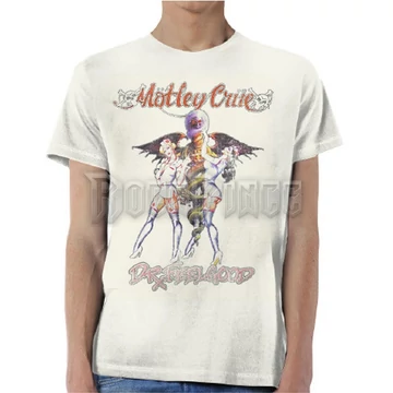 Mötley Crüe - Dr Feelgood Vintage - unisex póló - MOTTEE27MG