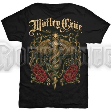 Motley Crue - Exquisite Dagger - Unisex Póló - MOTTEE09MB